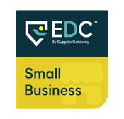 EDC by SupplierGateway — Small Business badge